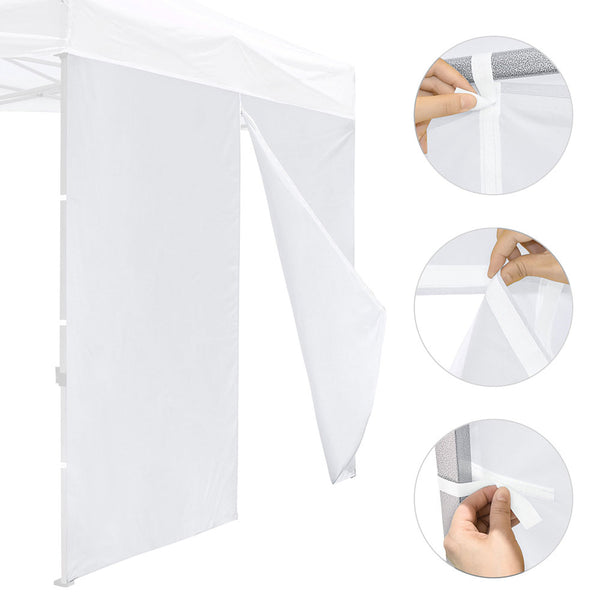 InstaHibit Canopy Sidewall with Zipper for Pop Up Canopy