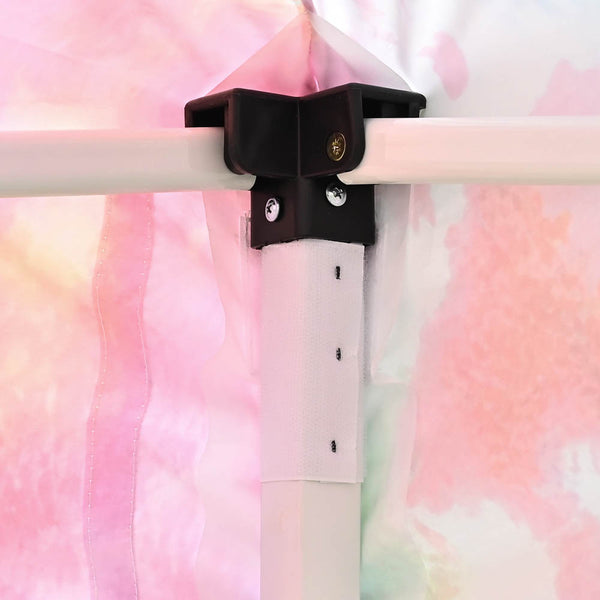 10x20 Tie-dyed Pink Canopy Replacement Top