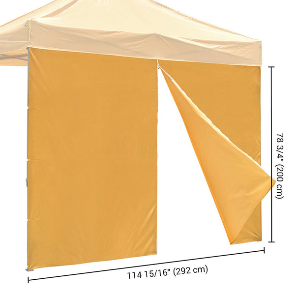 InstaHibit Canopy Sidewall with Zipper for Pop Up Canopy