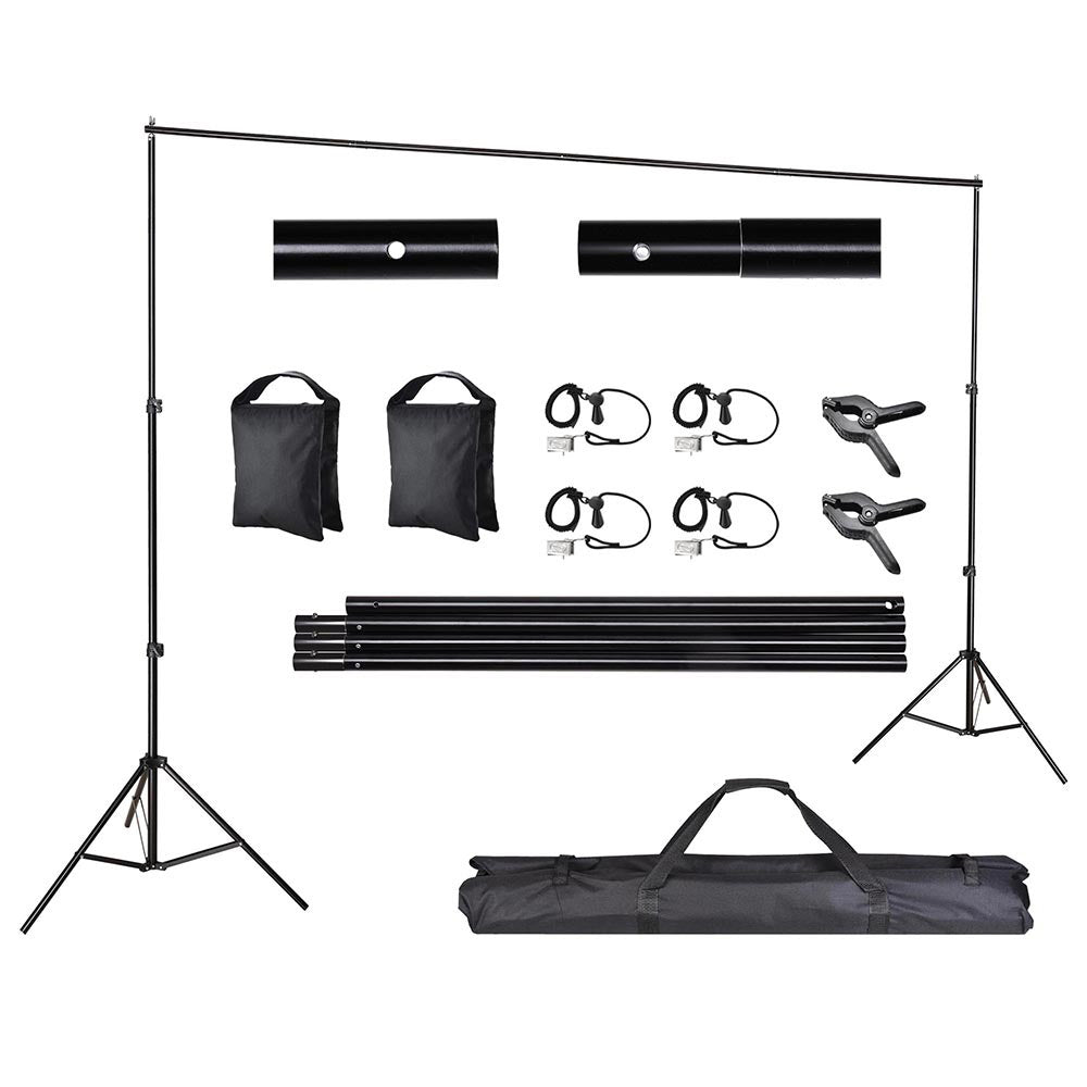 Backdrop Stand for Party Trade Show Banner 10Wx7H