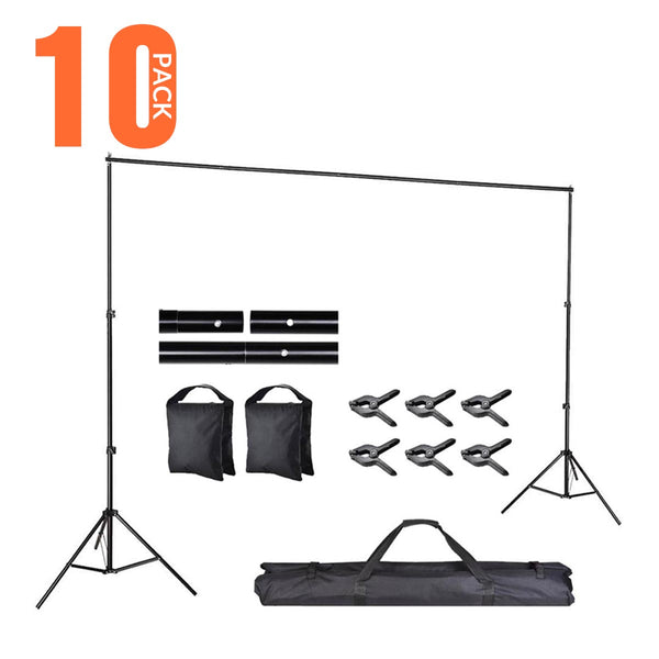 Backdrop Stand for Party Trade Show Banner 10Wx7H