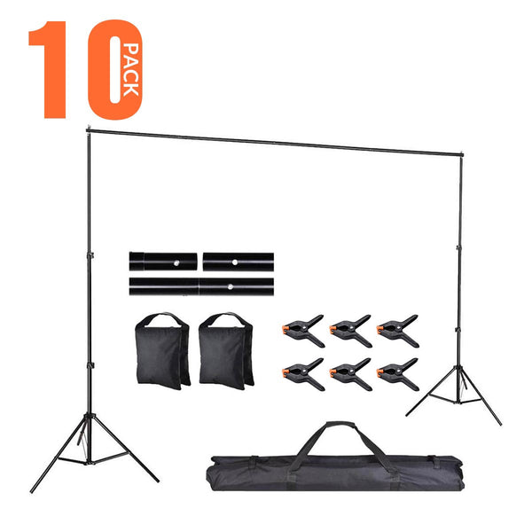 Backdrop Stand for Party Trade Show Banner 10Wx7H