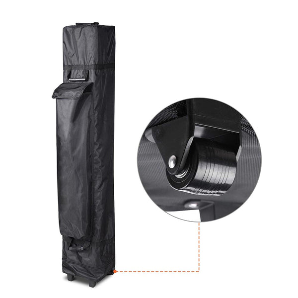 InstaHibit Canopy Storage Bag with Wheels 11x11x63in.