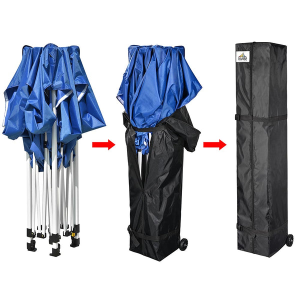 InstaHibit Canopy Storage Bag with Wheels 9x9x60in.