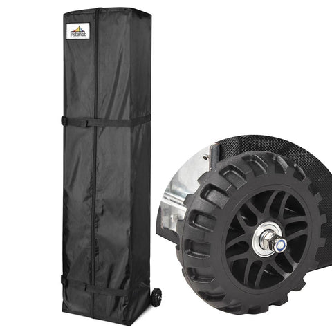 InstaHibit Canopy Storage Bag with Wheels 15x11x64in.