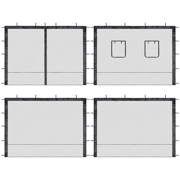 InstaHibit Canopy Netting Mesh Sides 10x10