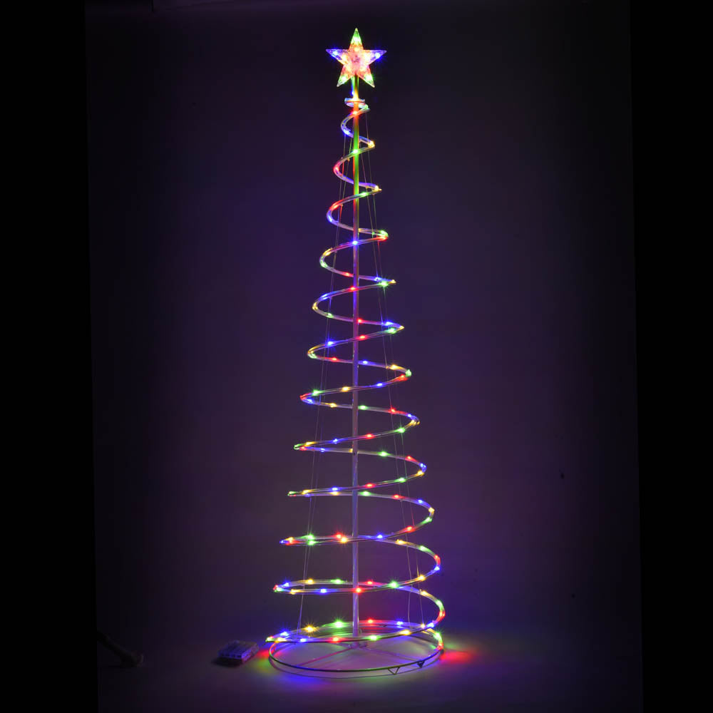 6ft Spiral Christmas Tree for Outdoor
