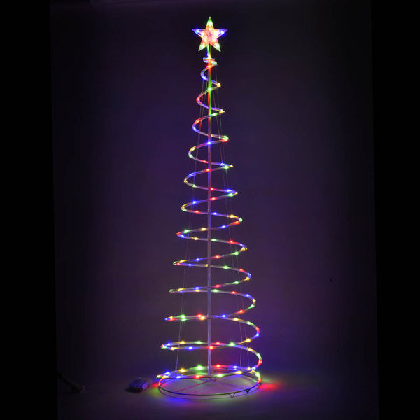 6ft Spiral Christmas Tree for Outdoor