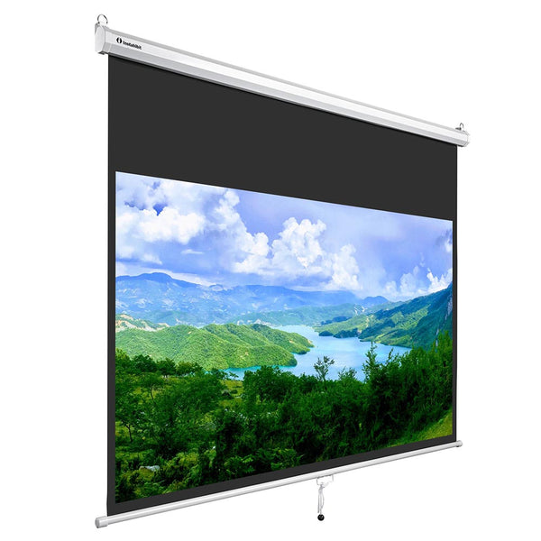 Instahibit Screens Manual Series 72" 16:9 Front Screen Wall/Ceiling