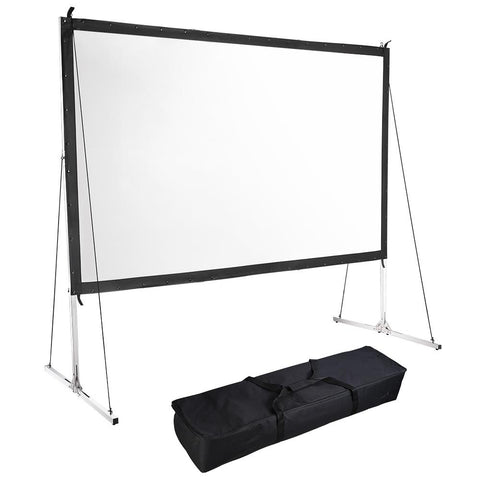 Instahibit Screens Outdoor Movie Series 120" 16:9 Front Screen & Frame