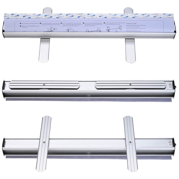 Retractable Banner Stand for Trade Show Banner 33x79 in