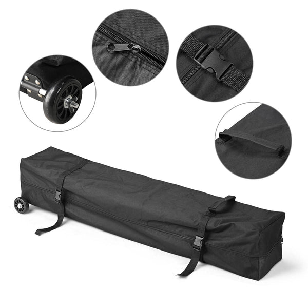 InstaHibit Canopy Tent 10x10 White, Carry Bag, Optional Sidewalls