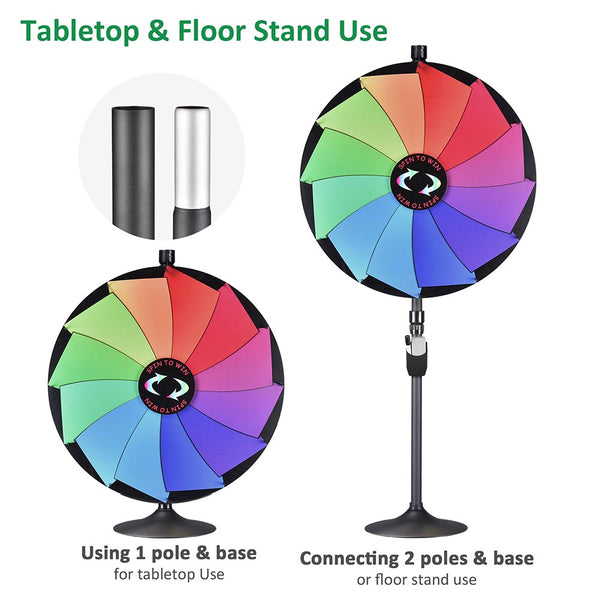 36 in Prize Wheel Tabletop or Floorstand