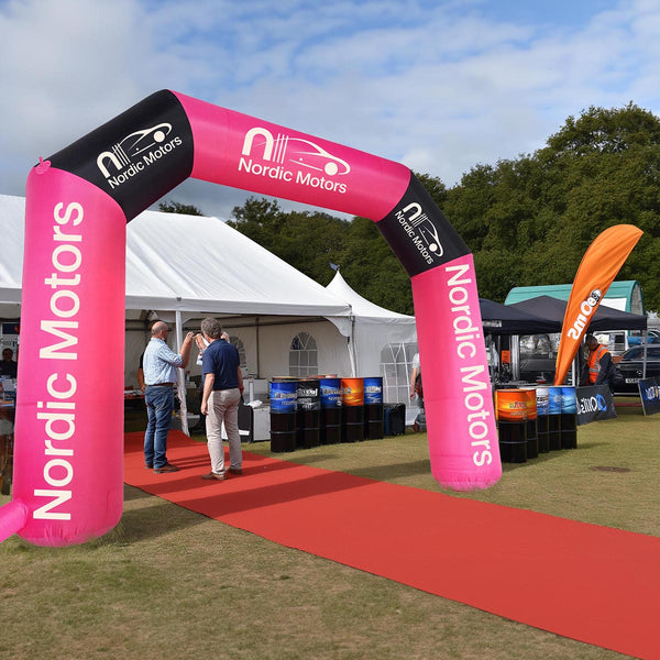 Custom Inflatable Arch with Air Blower, Custom Logo, Color & Pattern