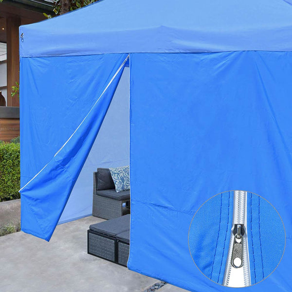 InstaHibit Canopy Sidewall with Zipper CPAI-84 UV50+ 10x7ft