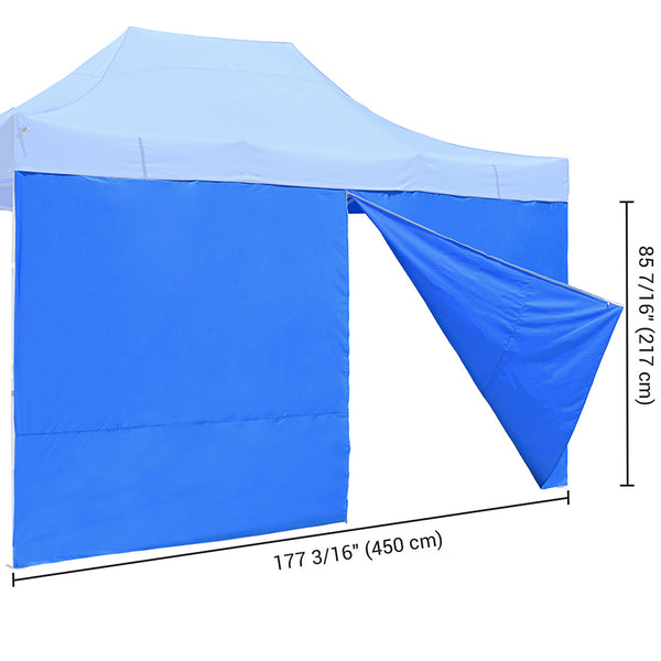 InstaHibit Canopy Sidewall with Zipper CPAI-84 UV50+ 15x7ft