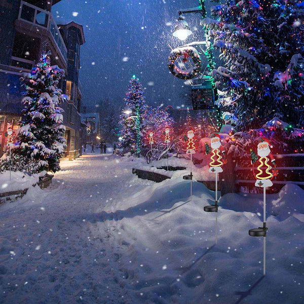 Christmas Pathway Light Santa 2pcs